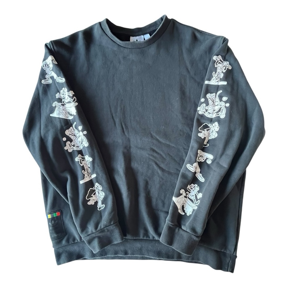 adidas Originals X Disney Goofy Crew Sweatshirt, Large